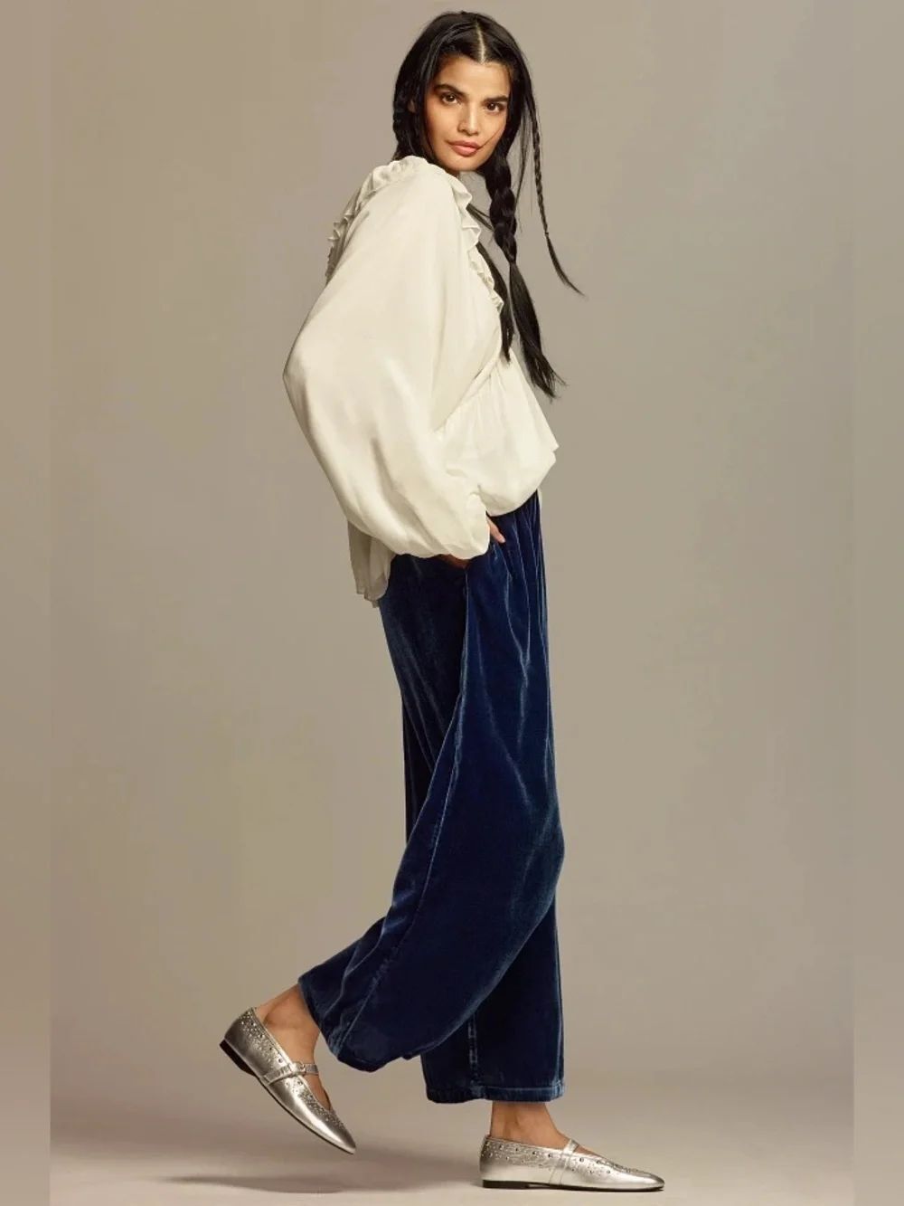 Anthropologie Somerset Pants: Velvet Edition NWT